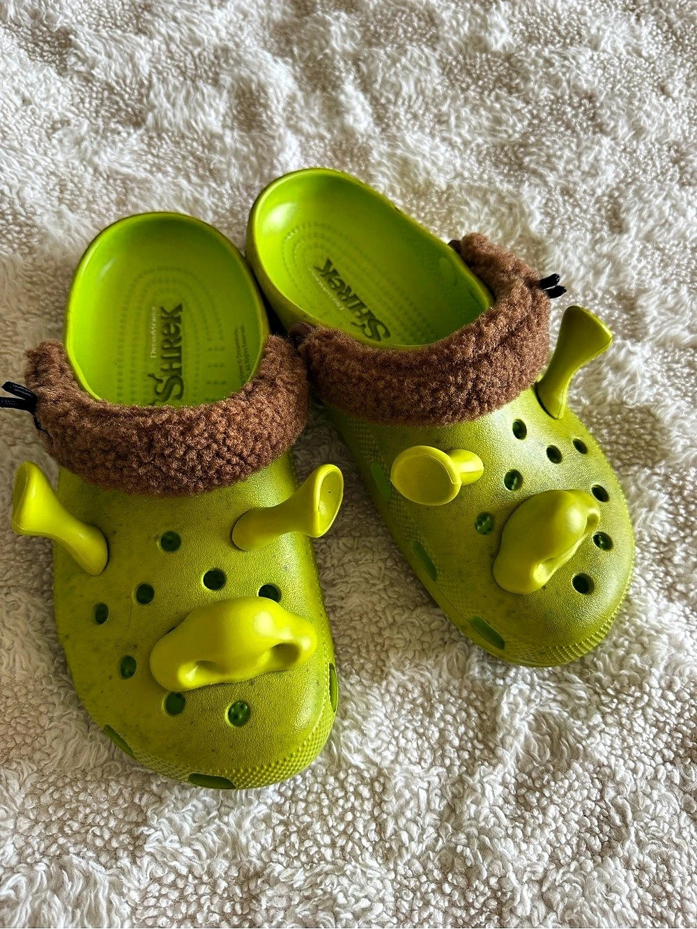 Crocs DreamWorks x Classic Clog 'Shrek' Green & Brown US 9 W / 11 M